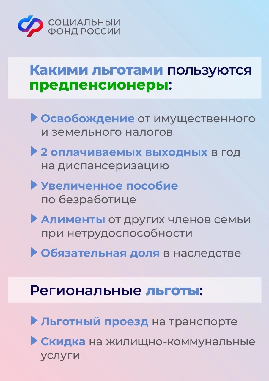 Для граждан предпенсионного возраста действуют льготы и меры социальной  поддержки федерального и регионального уровня | 29.09.2023 | Лениногорск -  БезФормата