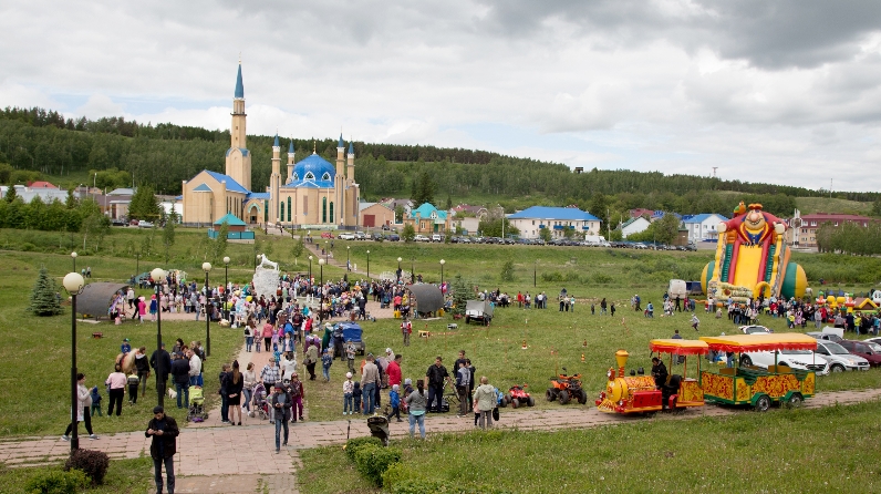 Лениногорском районе. Деревня Керлигач.