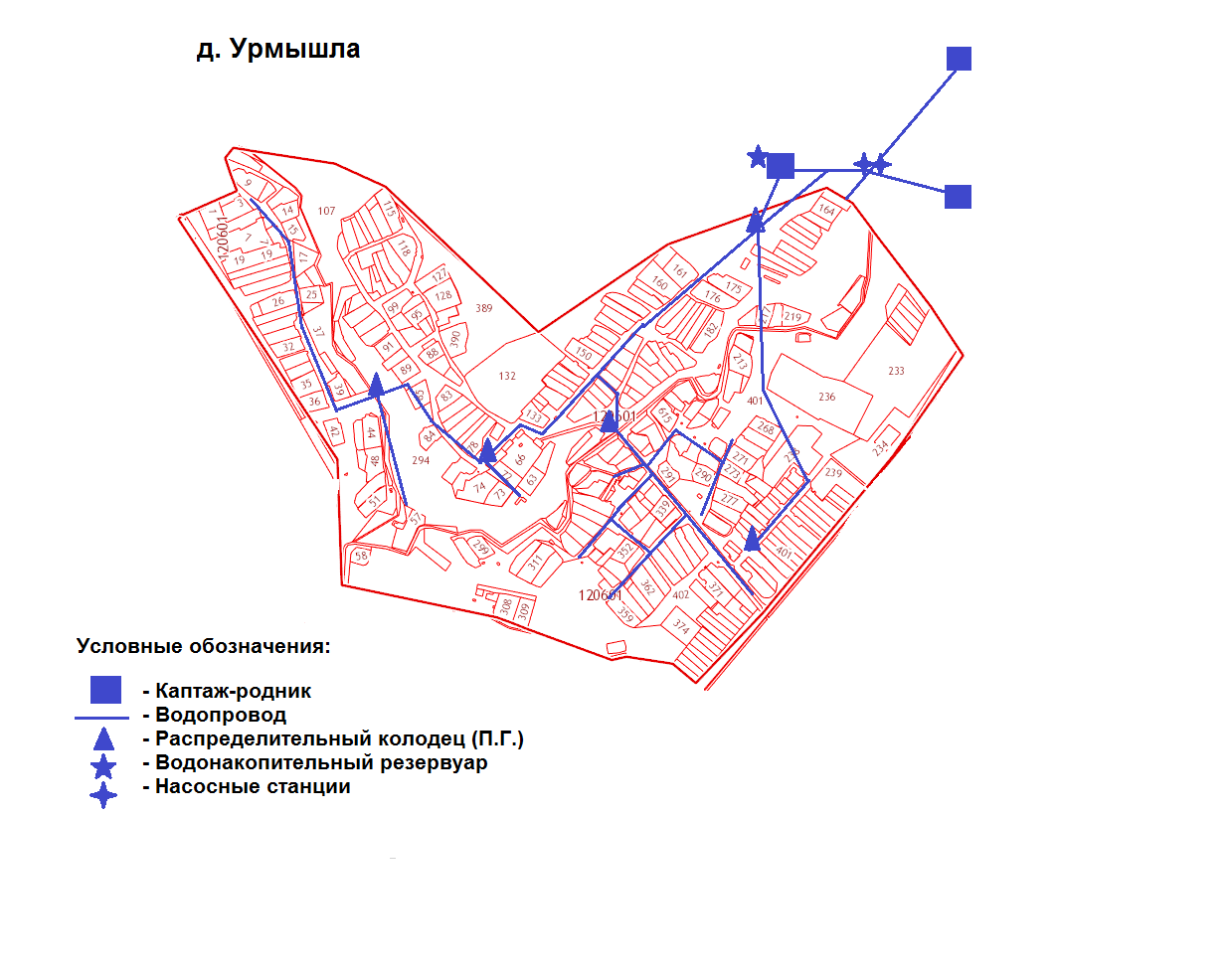 Схема водоотведения казани